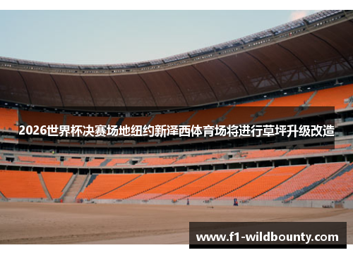 2026世界杯决赛场地纽约新泽西体育场将进行草坪升级改造